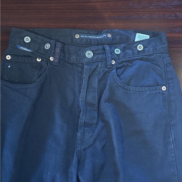 AGOLDE Nico High Rise Slim Jeans Black Wash Women’s Size 27 Made In USA !! - Picture 14 of 16